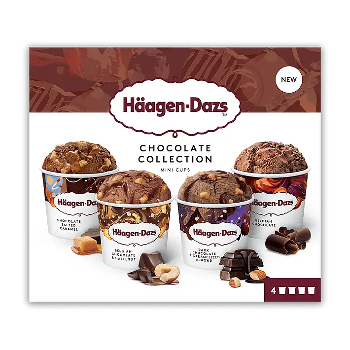 Chocolate Collection Minicup Multipack