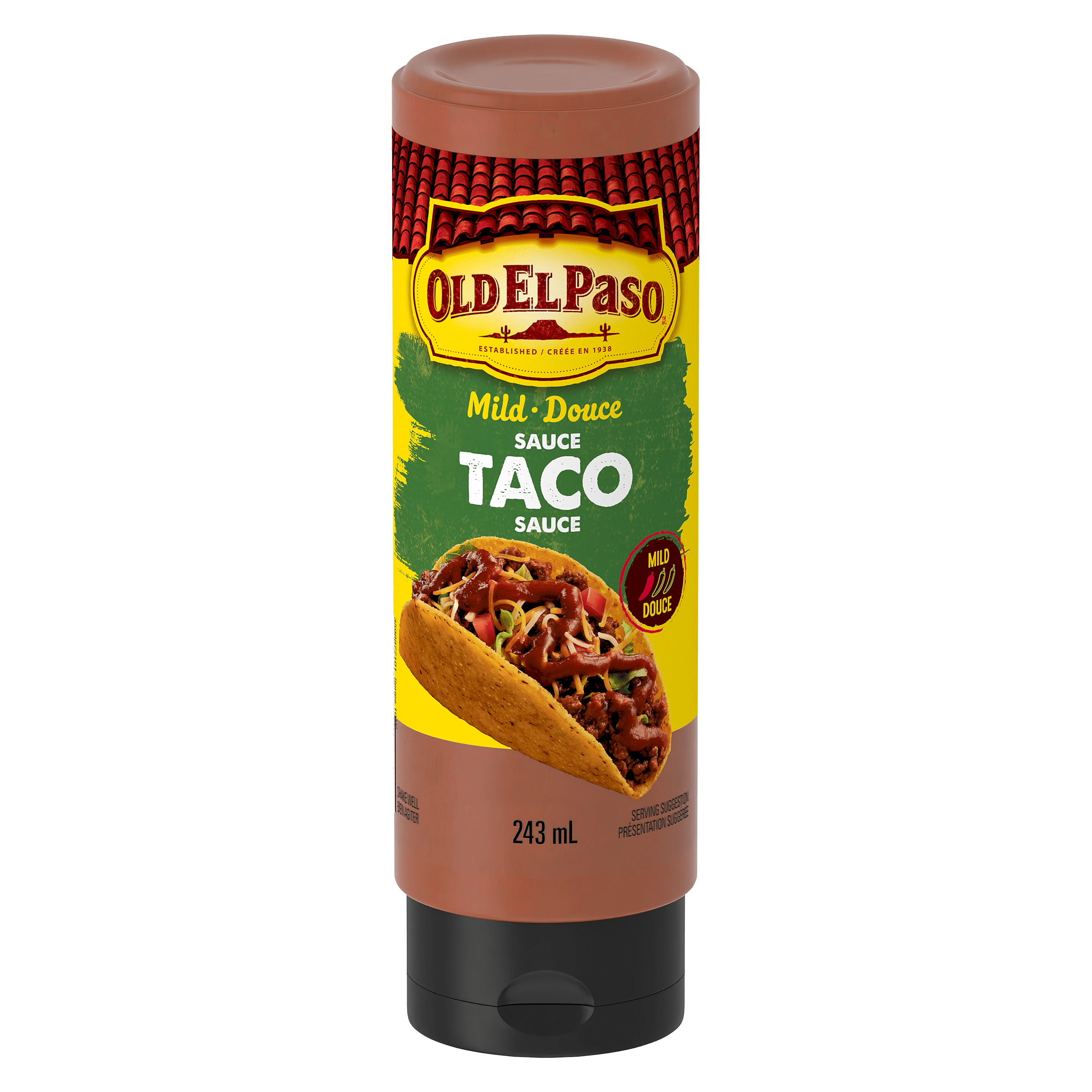 Taco Sauce Mild And Irresistible Taste Old El Paso 3517