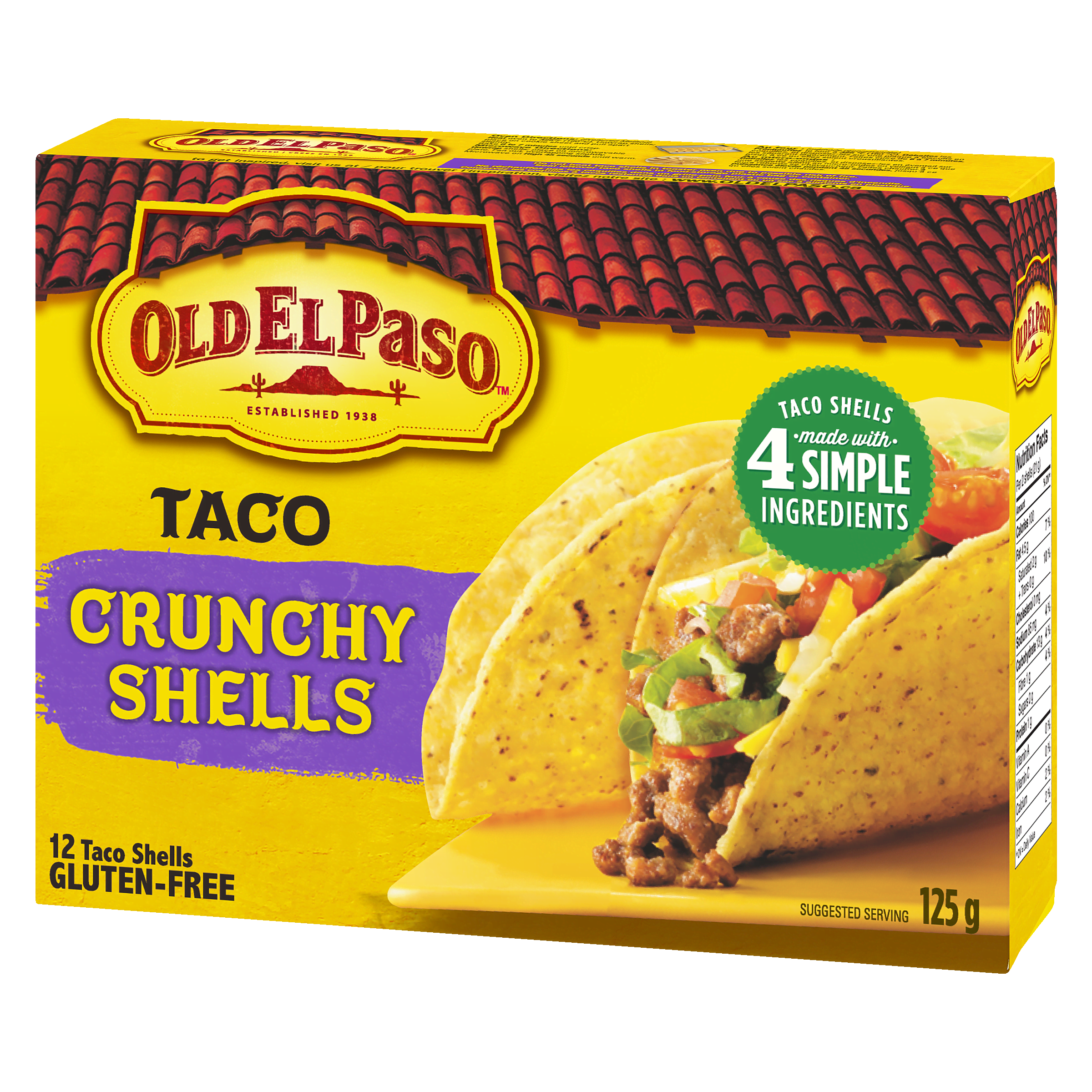 Crunchy Taco Shells And Simple And Delicious Old El Paso 1490