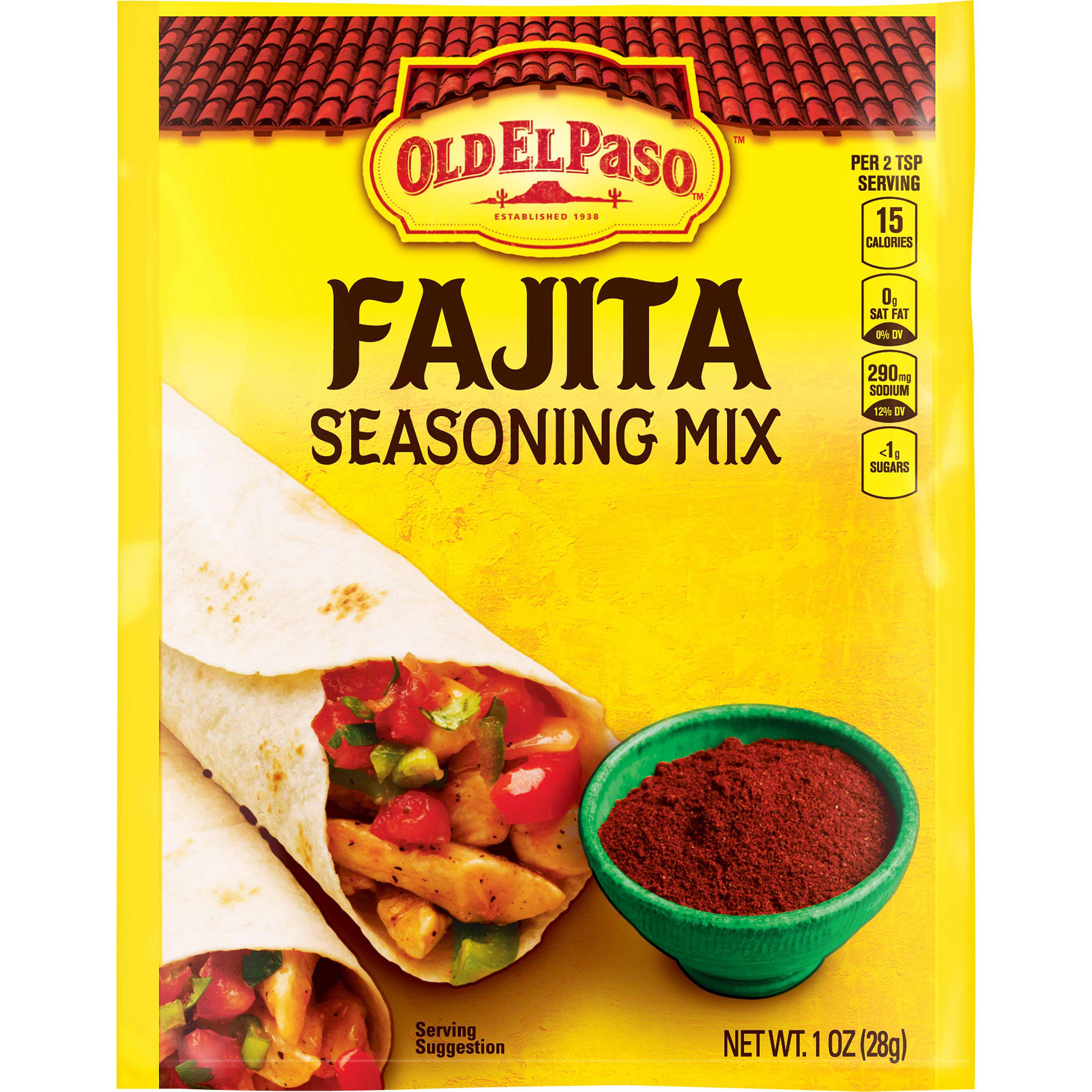 Fajita Seasoning Mix Mexican Seasoning Old El Paso 