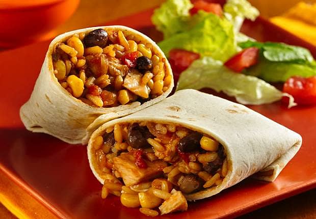 Chicken Burritos - Easy Mexican Recipes - Old El Paso