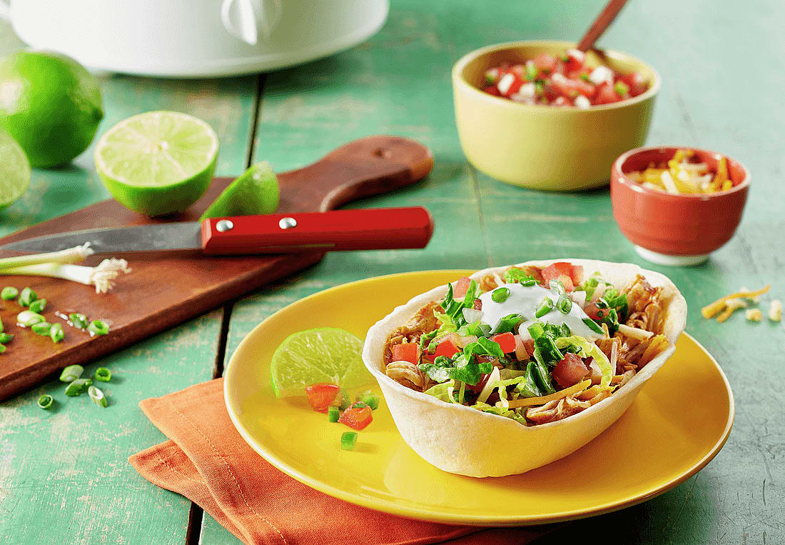 SlowCooker Chicken Enchilada Tacos Mexican Recipes Old El Paso