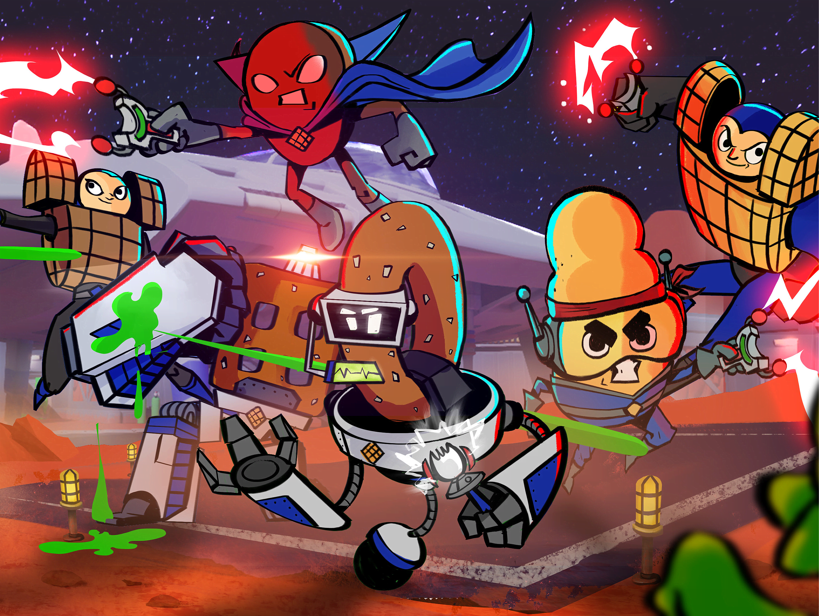 Chex Quest players