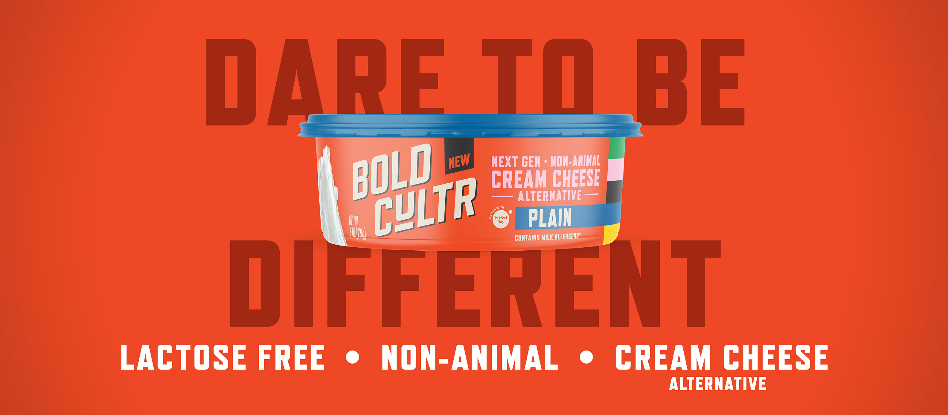 Bold Cultr introduces an animalfree, cream cheese alternative