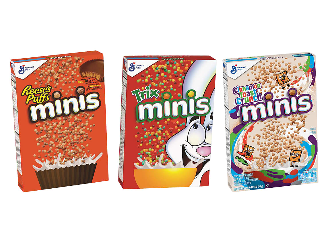 General Mills goes BIG with smallest cereal yet reimagining fan