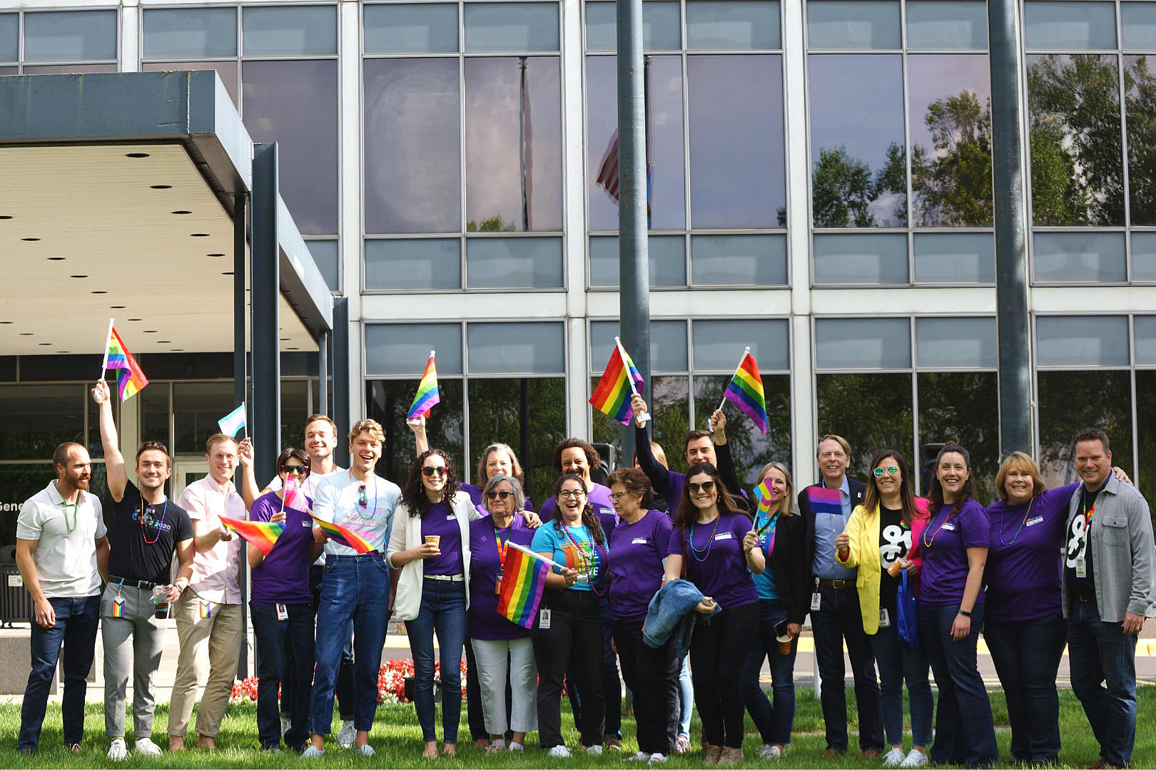 2022 Pride Flag raising ceremony