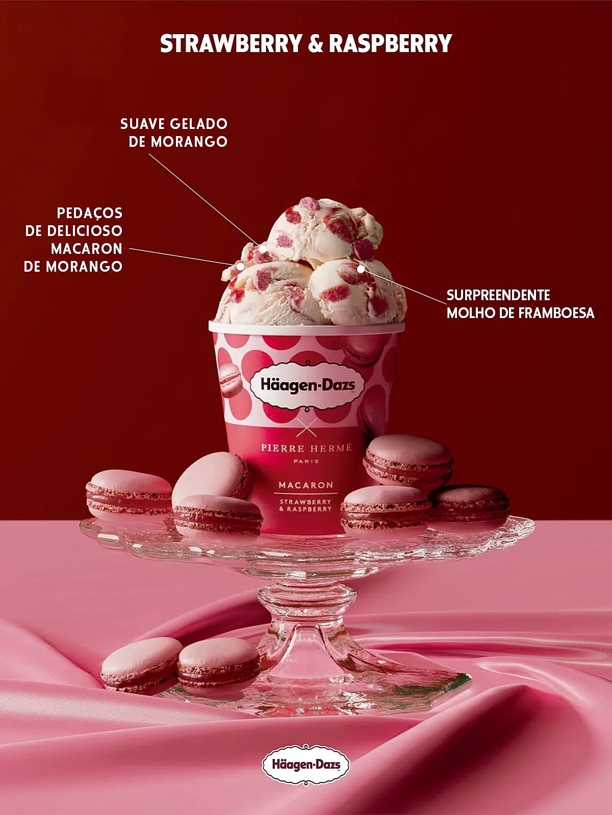 macarron fresa para banner
