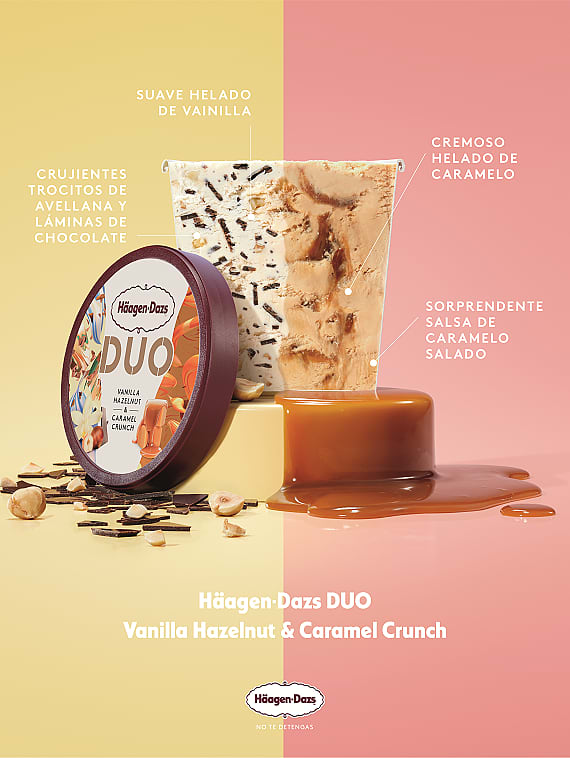 duo vanilla hazelnut and caramel