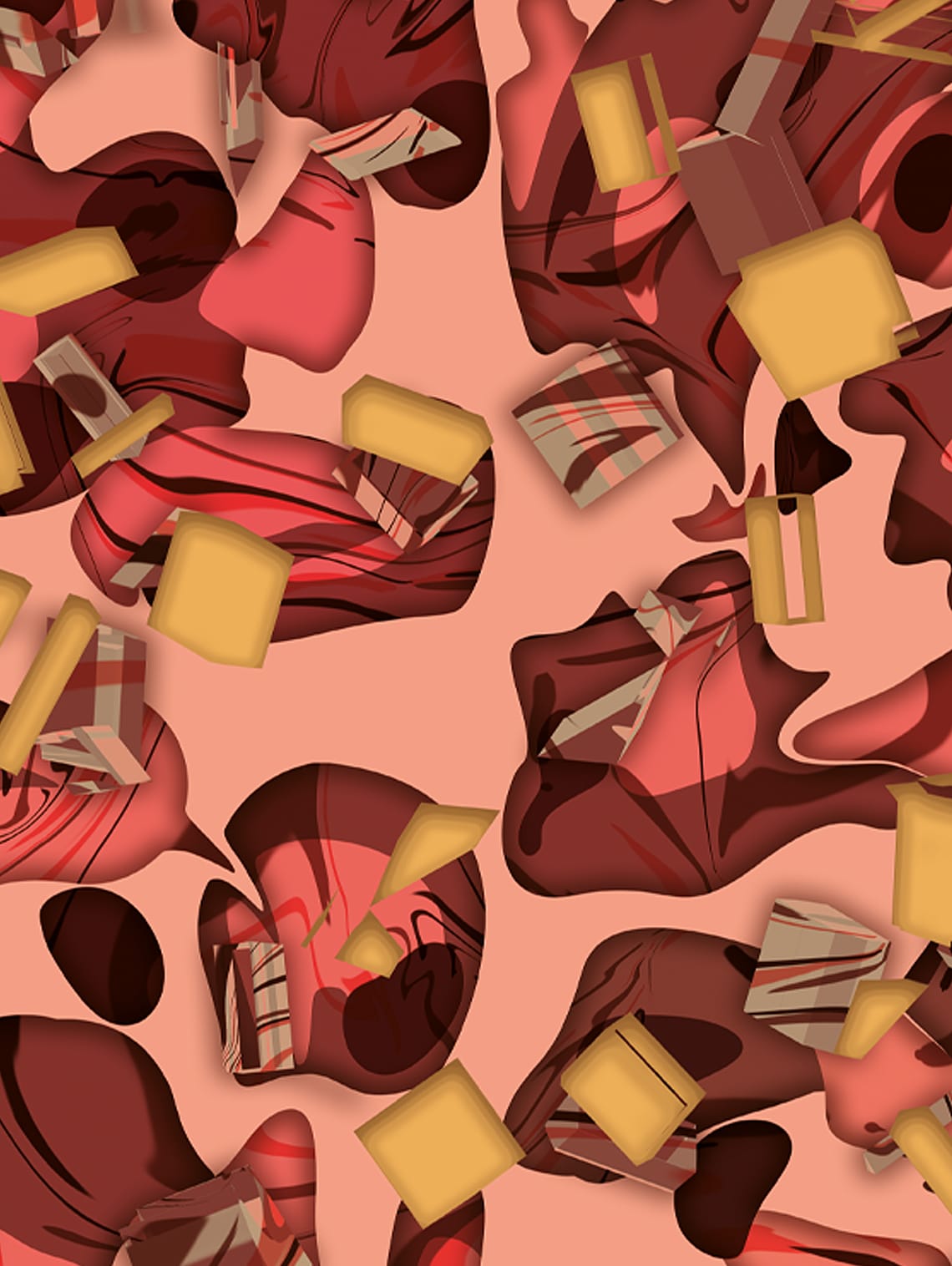 hazelnut crunch flavour pattern