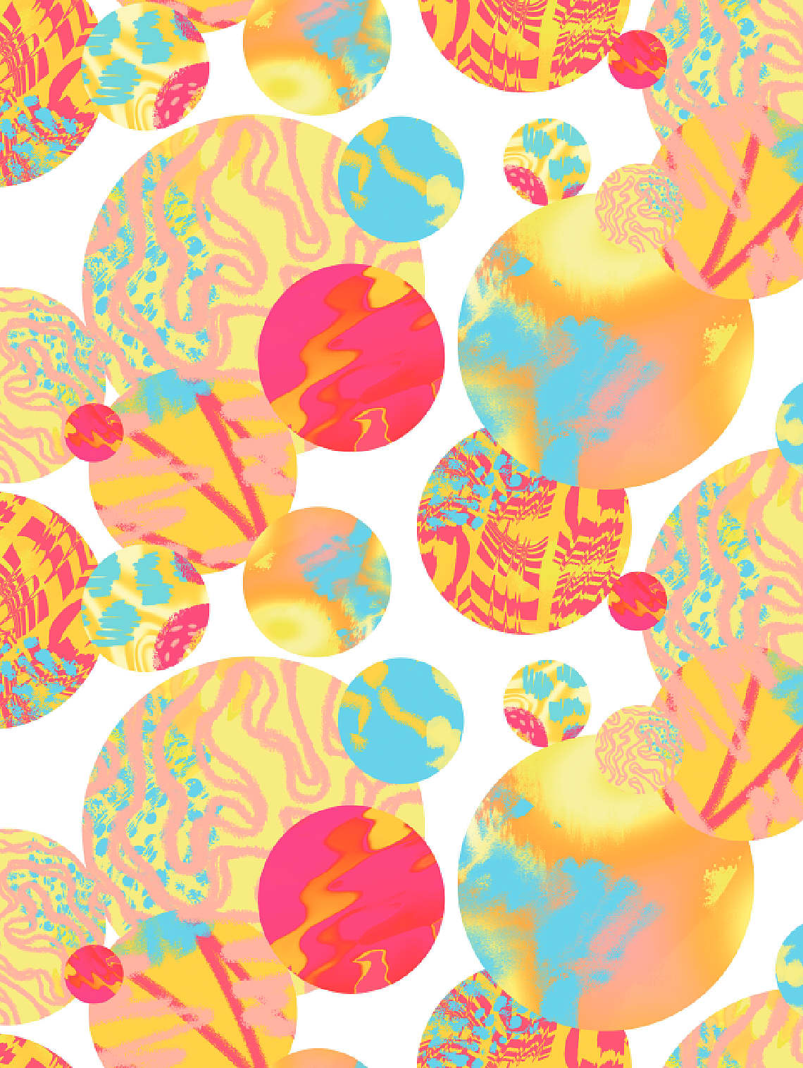 Piña Colada Flavour Pattern