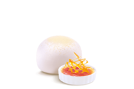 Caramel Crème Brûlée Mochi Minicup