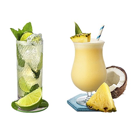 cocktail pina lime