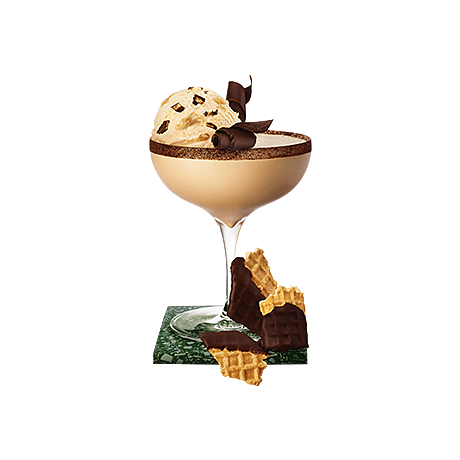 Irish Whisky & Chocolate Waffle