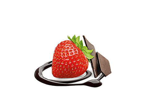 TWIST & CRUNCH STRAWBERRY WITH CHOCOLATE MINICUP