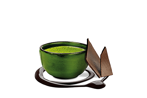 Twist & Crunch Green Tea with Chocolate Minicup