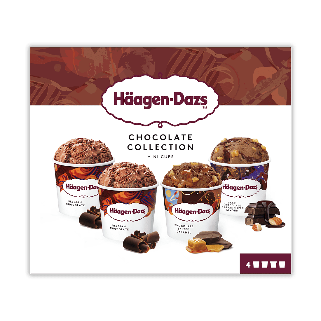 Chocolate Mini Cup Multipack