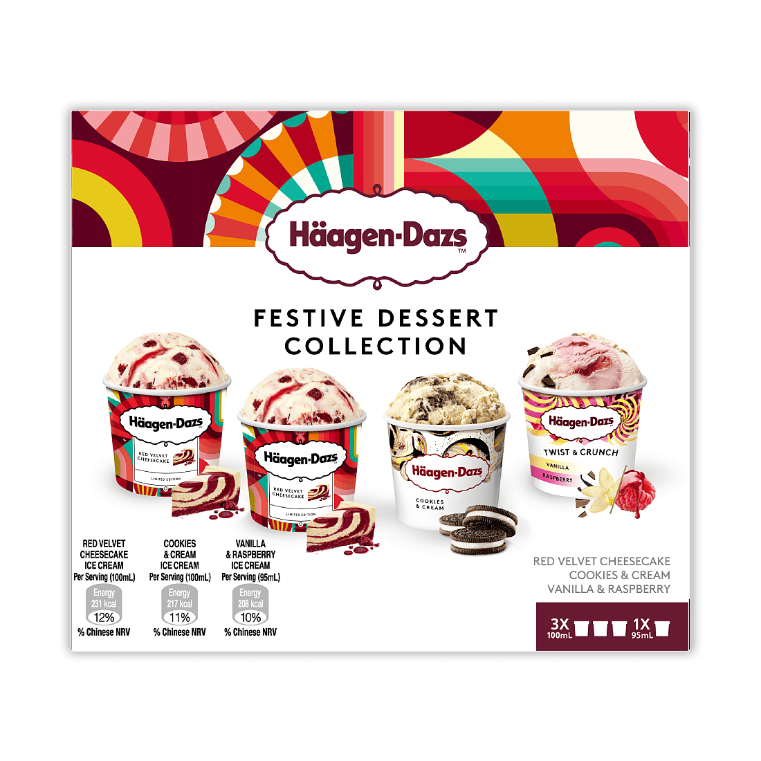 Festive Dessert Collection Monster Multipack