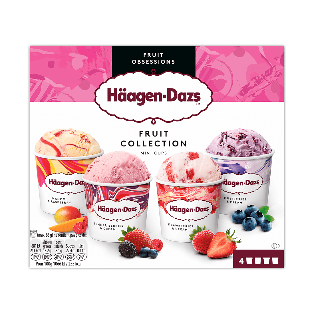 Fruit Collection Mini-cups Multipack