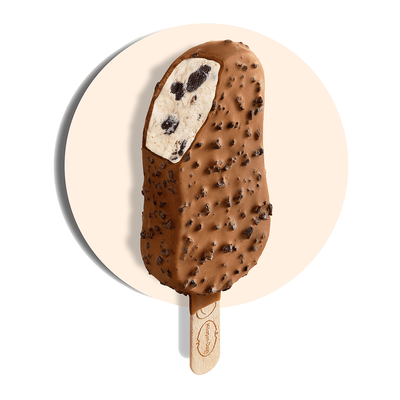 Cookies & Cream Ice Cream Stick Bar HäagenDazs Singapore