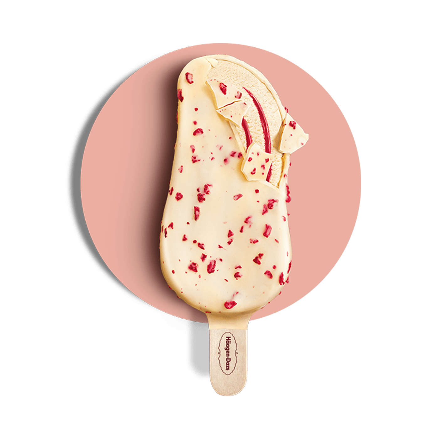 mango raspberry plinth