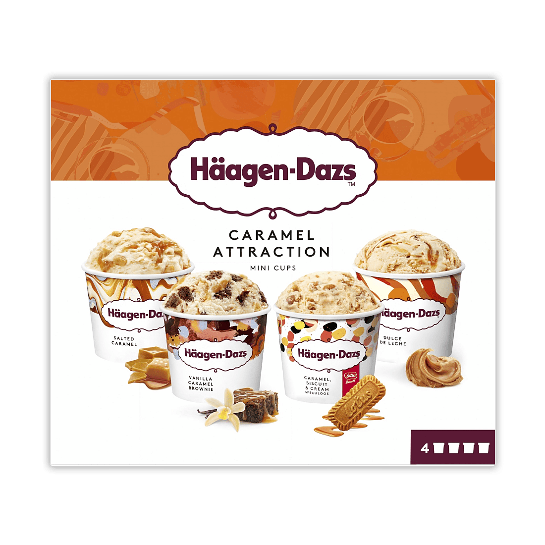 Caramel Attraction Minicup Multipack