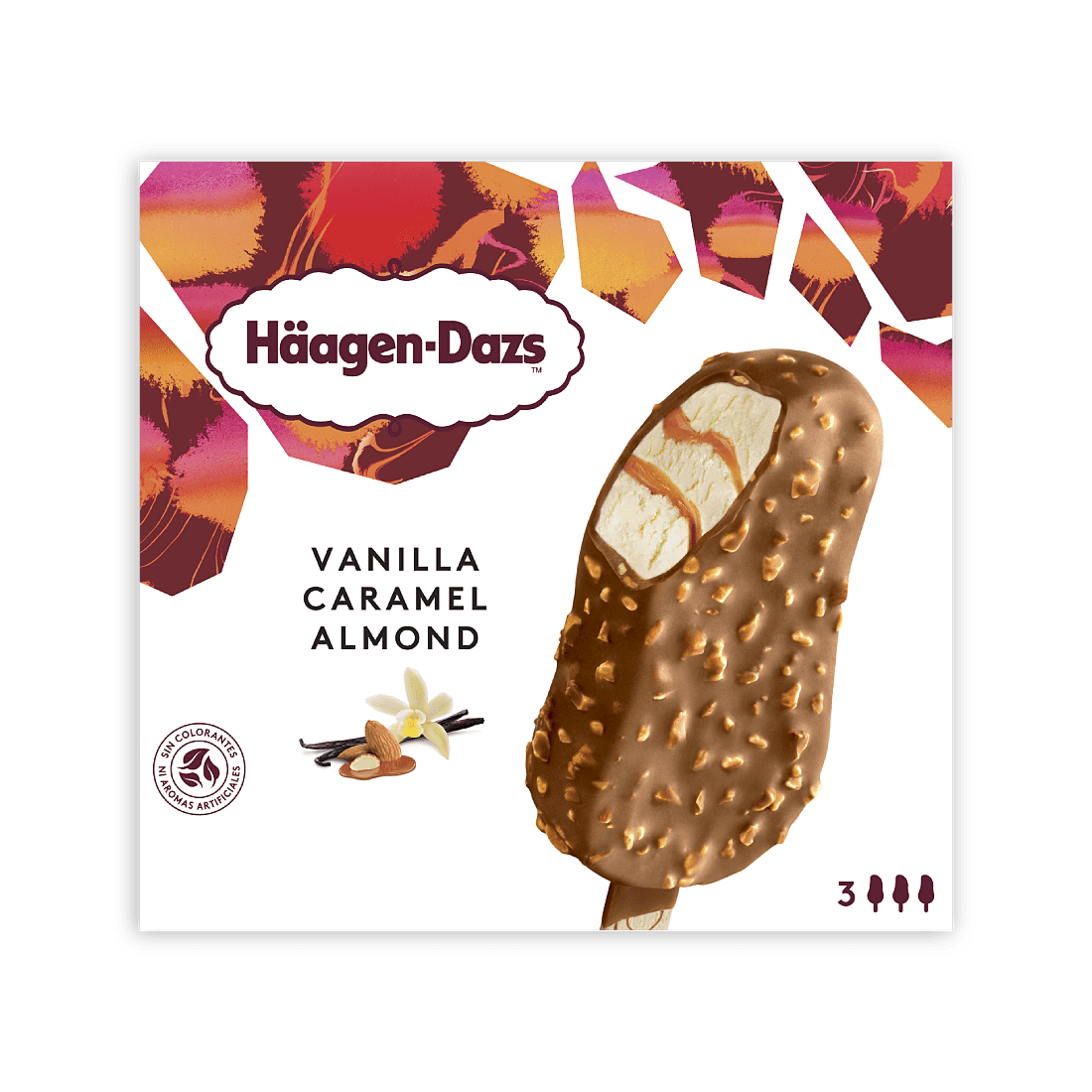 vanilla caramel almond stickbar multipack