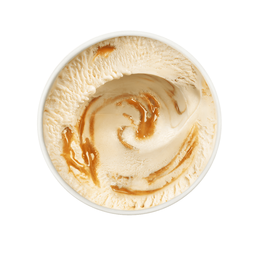 gelato caramel swirl