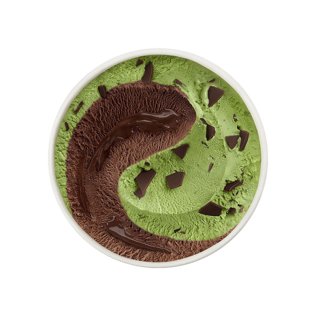 Twist & Crunch Dark Chocolate with Green Tea Pint