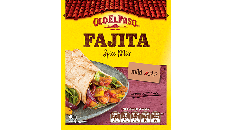 Fajita Spice Mix Mild Old El Paso AU