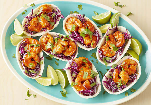 Spicy Mexican Shrimp Taco Bowls