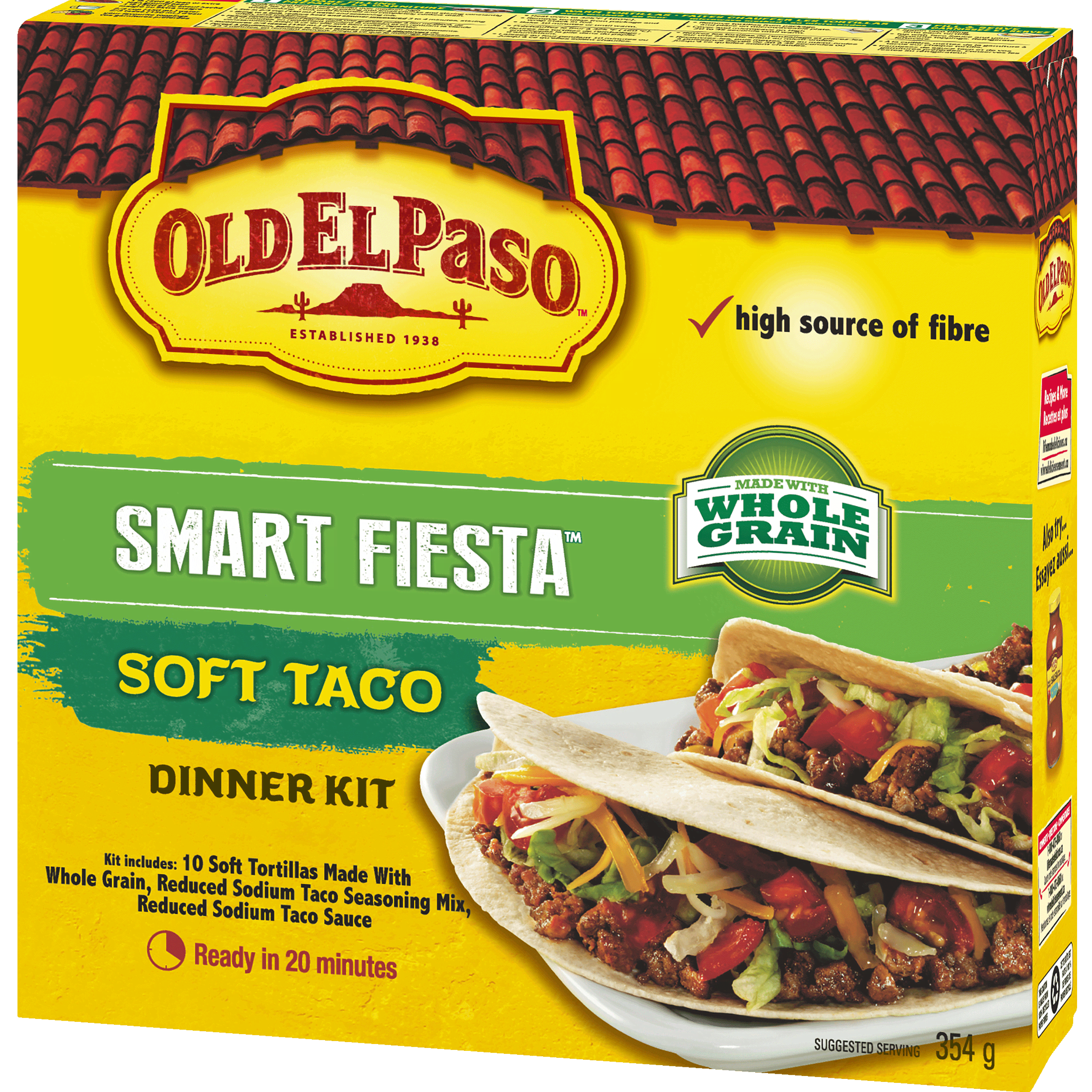 Smart Fiesta Soft Taco Dinner Kit - Old El Paso