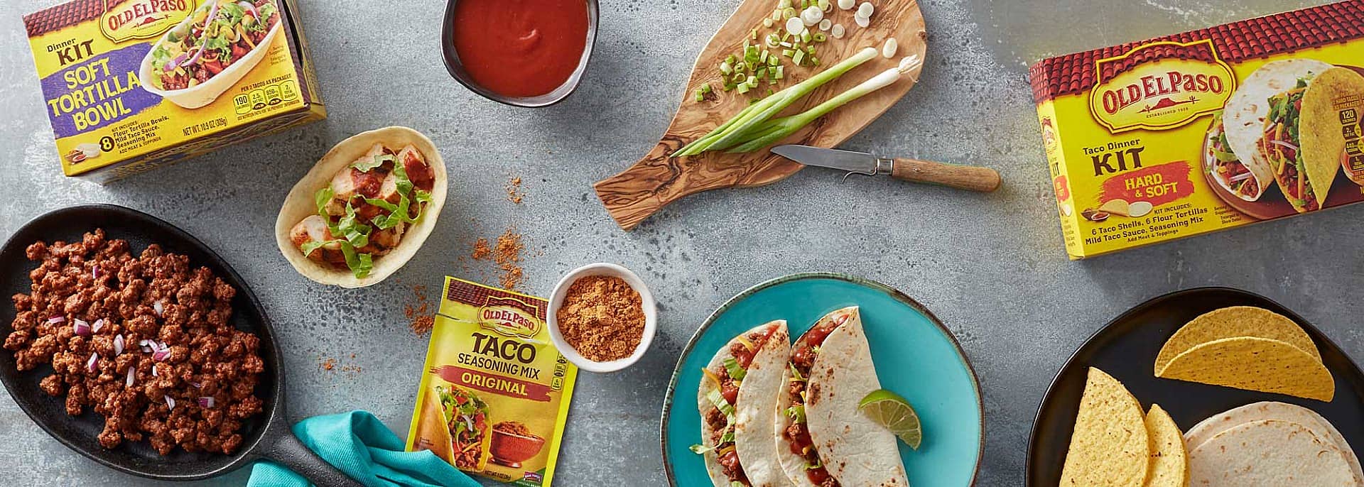 Tacos Recettes mexicaines Old El Paso