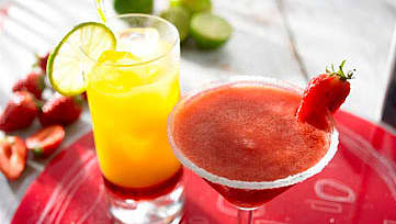 Margarita aux fraises