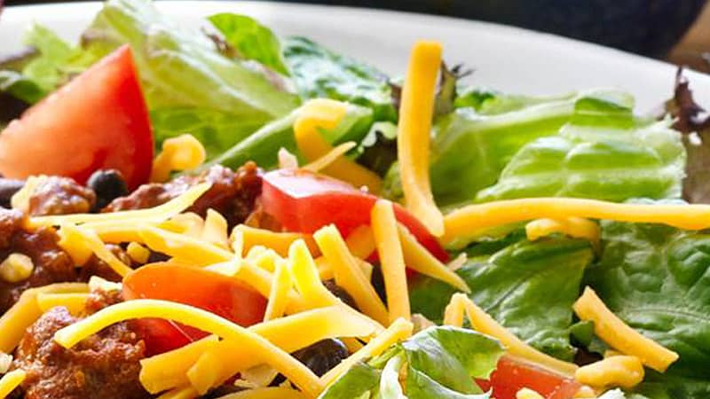 Easy Beef Taco Salad Recipe - Mexican Recipes - Old El Paso