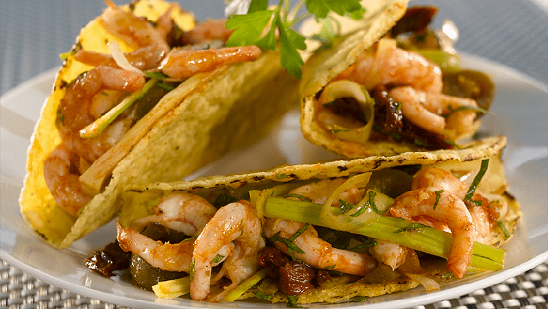 Tacos med reker - Oppskrifter - Old El Paso