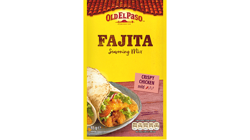 Old el paso fajita spice hot sale mix