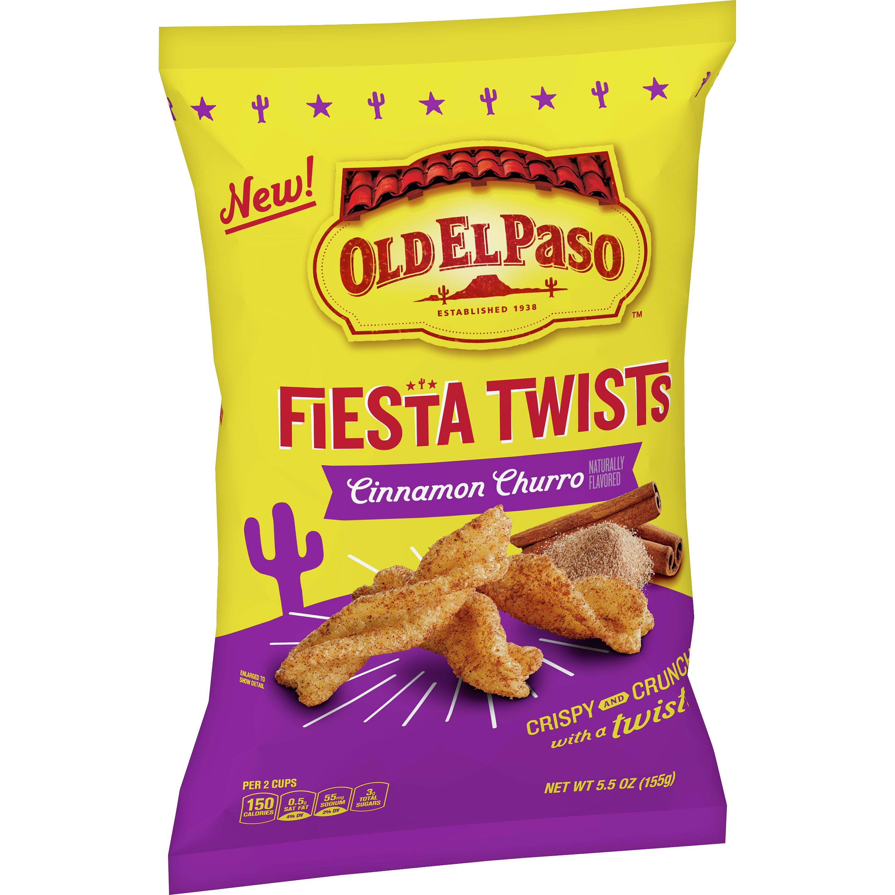 Cinnamon Churro Fiesta Twists Old El Paso