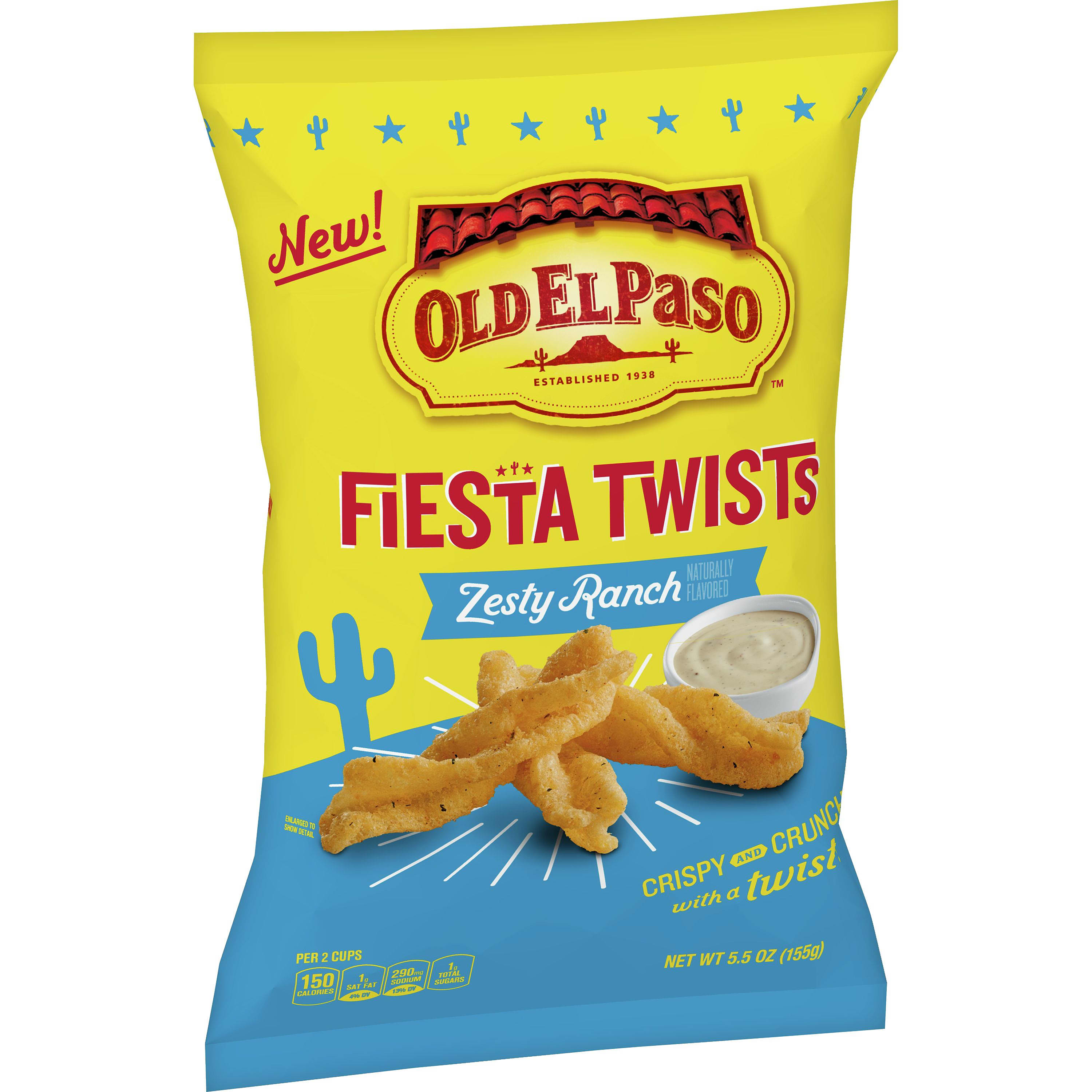 Zesty Ranch Fiesta Twists - Snacks - Old El Paso