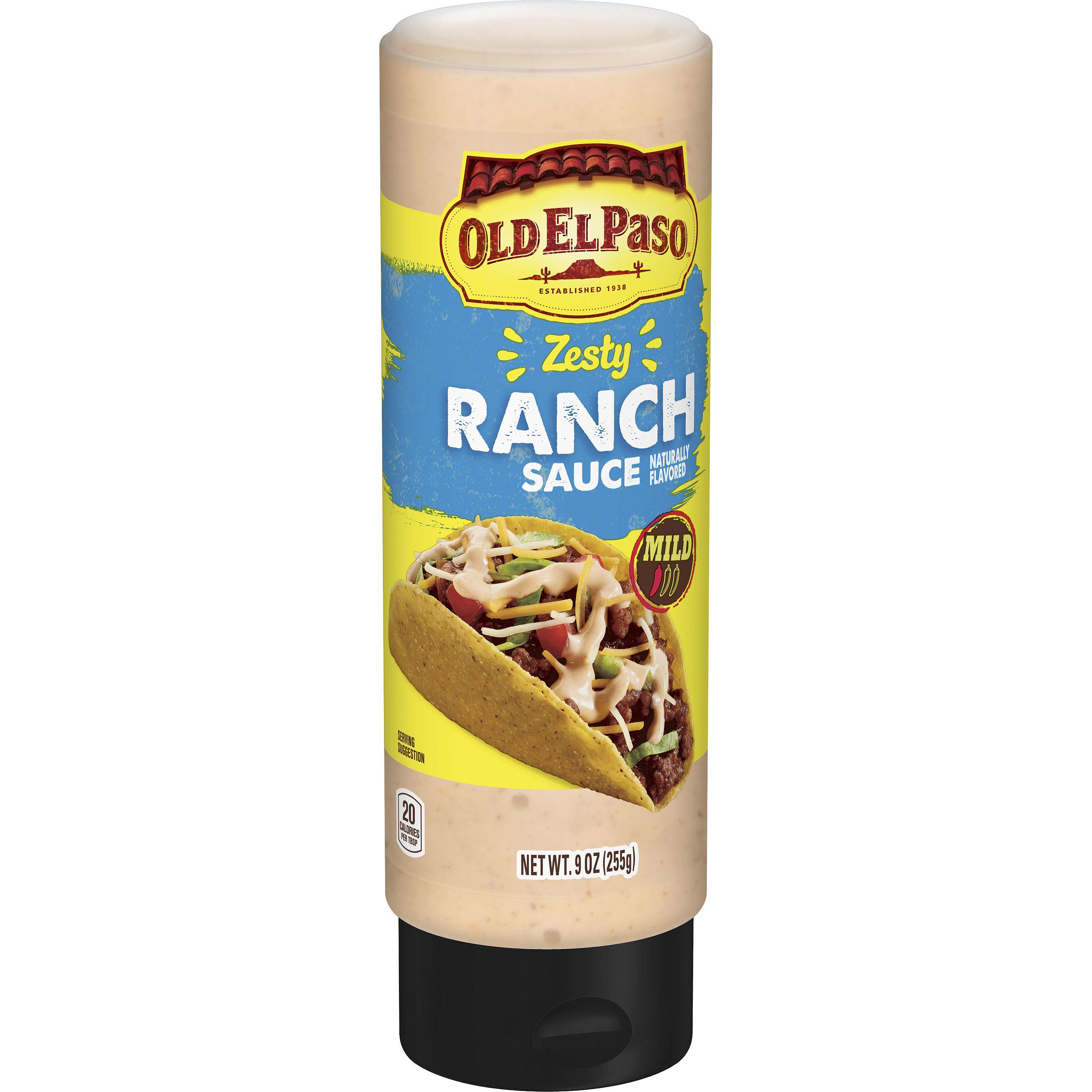 Zesty Ranch Sauce Mexican Sauces Old El Paso 5381