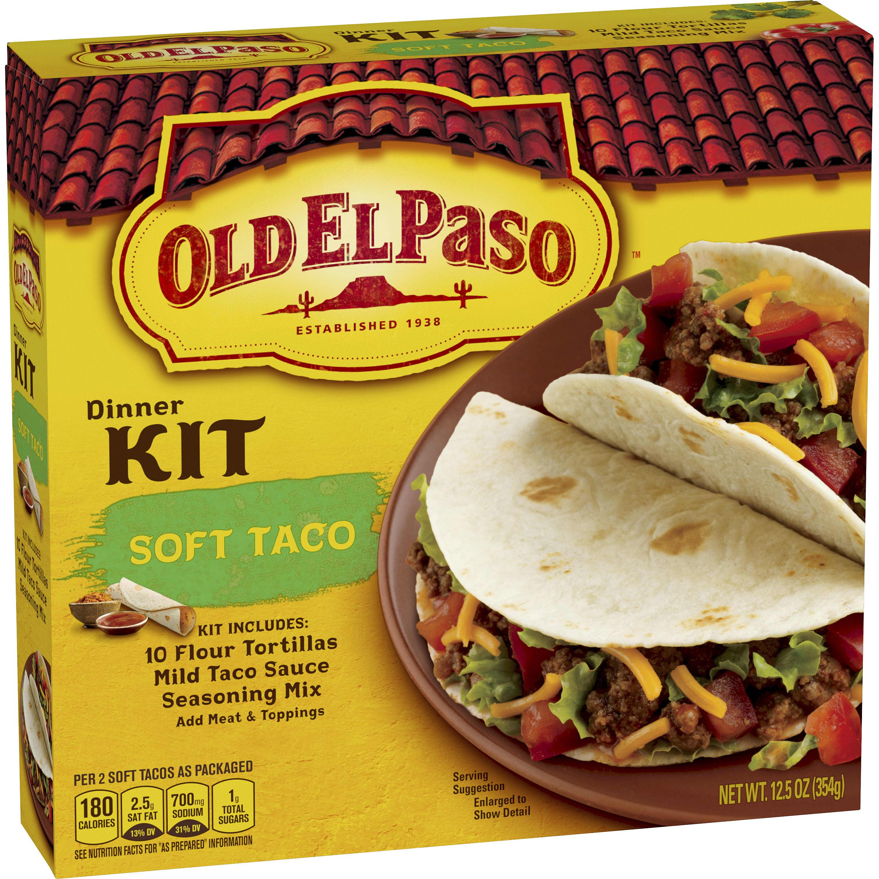 Soft Taco Dinner Kit Products Old El Paso