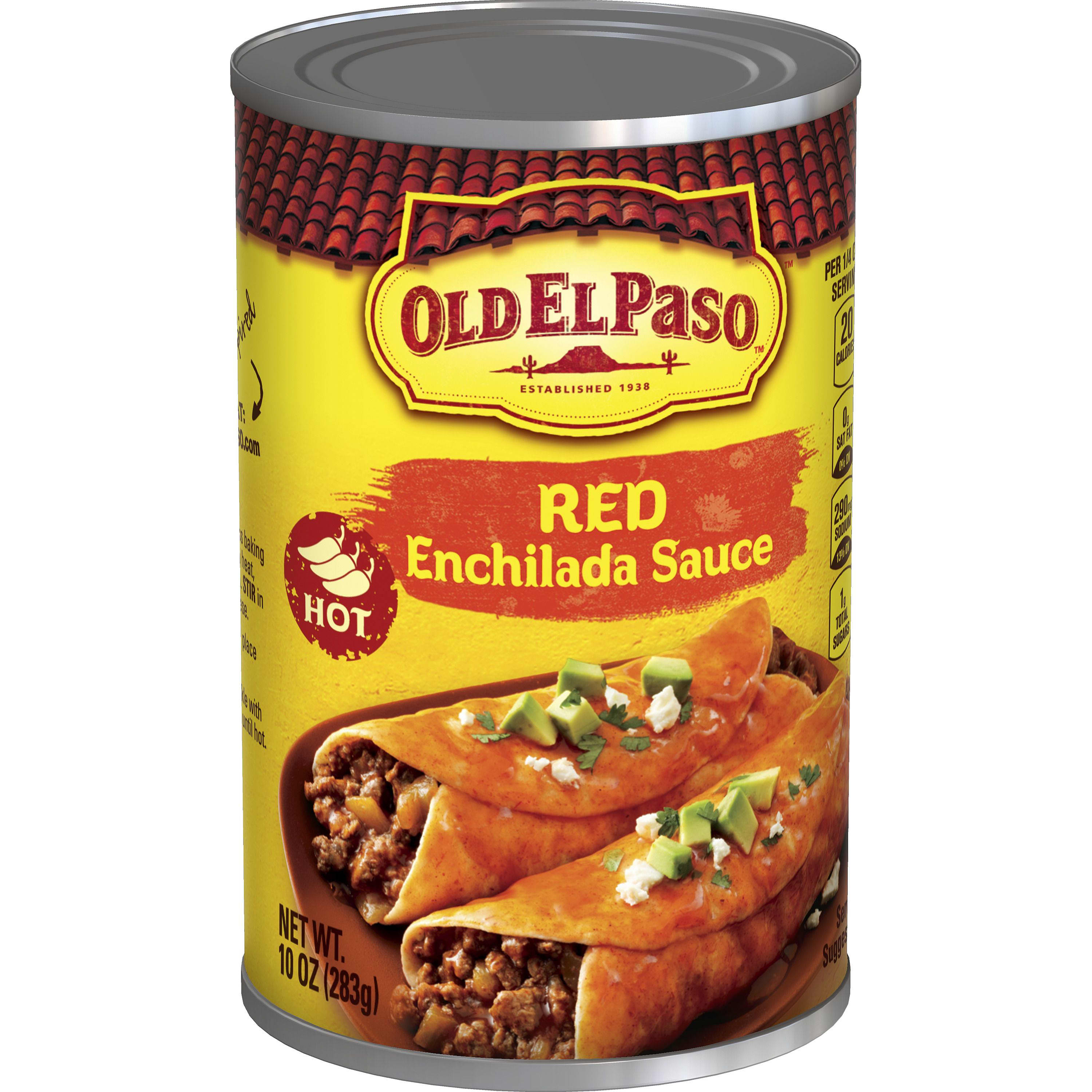 Enchilada SauceHot Red Mexican Sauces Old El Paso