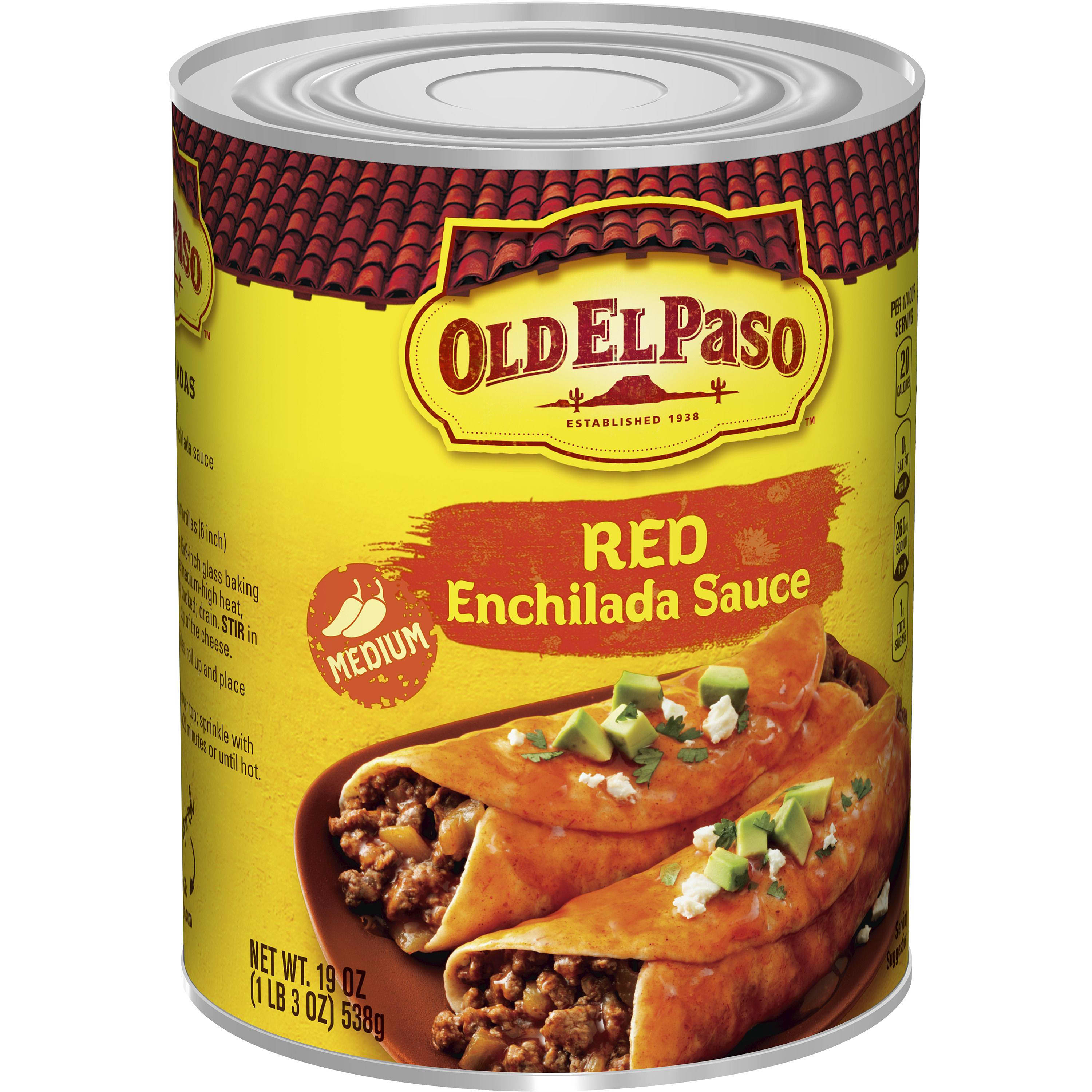 Old El Paso Medium Red Enchilada Sauce, 1 ct., 19 oz. Old El Paso