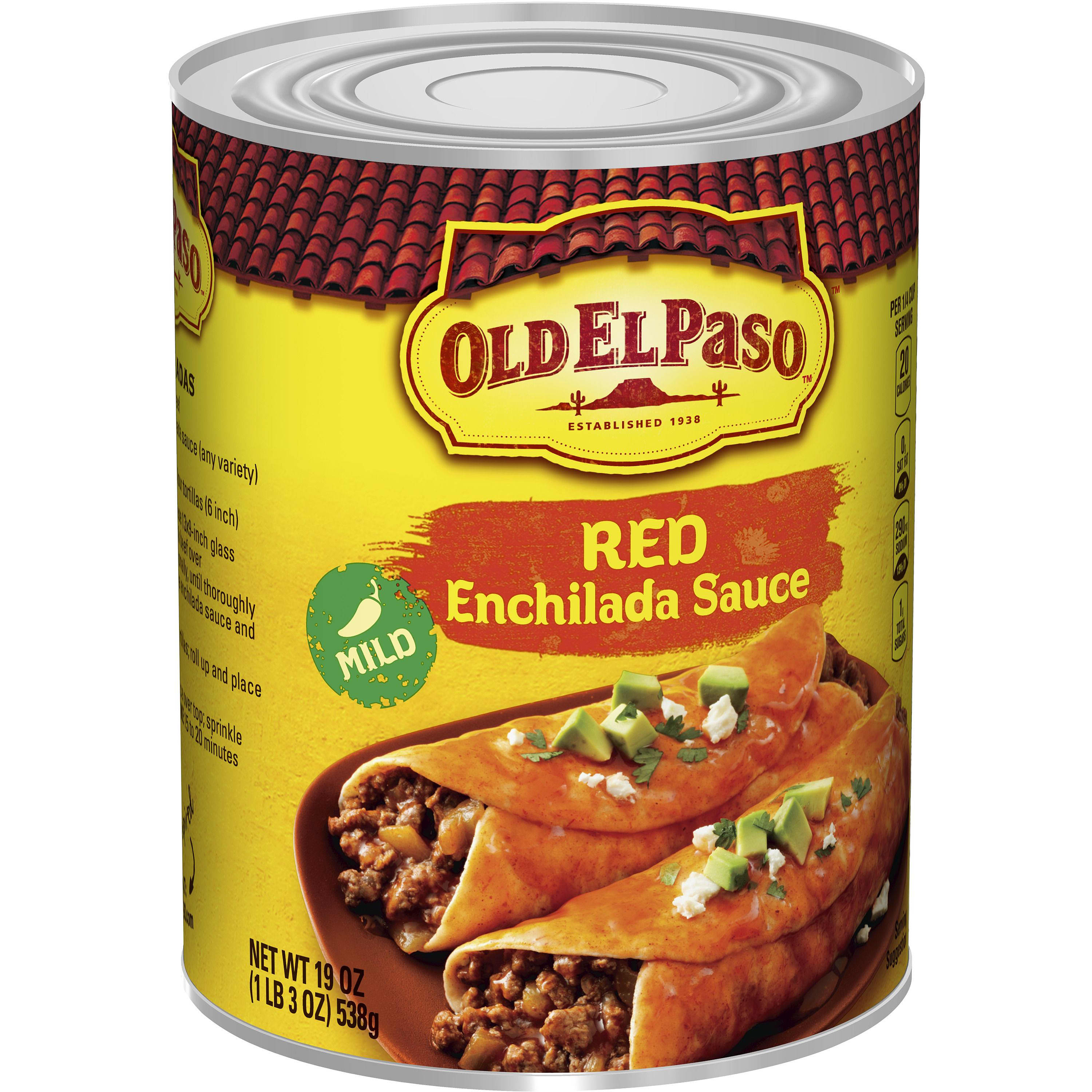 Enchilada Sauce Mild Red Mexican Sauce Old El Paso