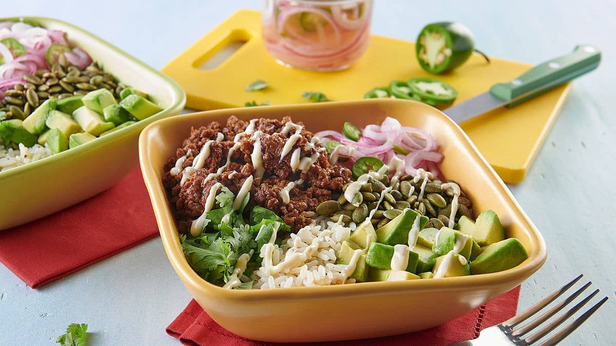 Impossible™ Burrito Bowls Mexican Recipes Old El Paso