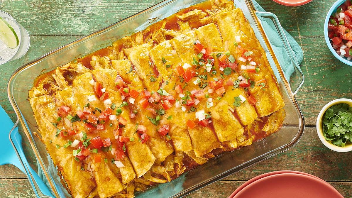 Instant pot creamy chicken enchiladas best sale