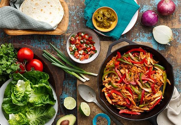 BBQ Chicken Fajitas