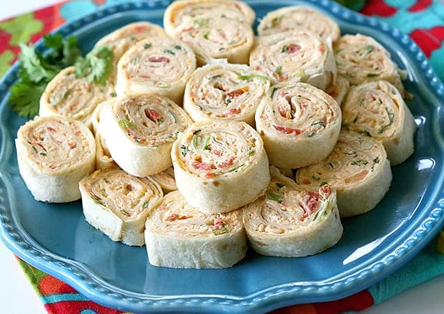 Chicken Enchilada Roll Ups