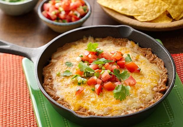 Easy Cheesy Bean Dip