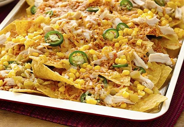 Easy Chicken Ten Minute Nachos