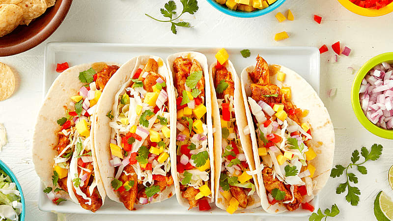 Easy Jerk Chicken Tacos